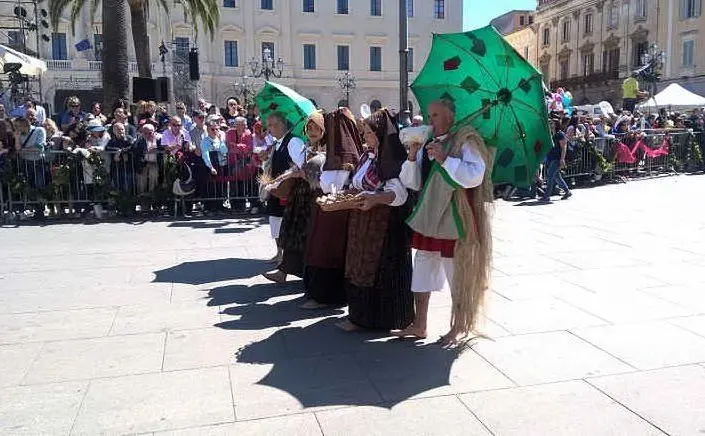 Figuranti alla Cavalcata