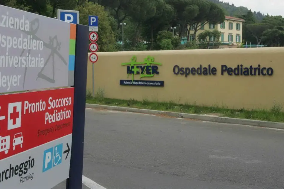 L'ospedale pediatrico Meyer di Firenze (Ansa)