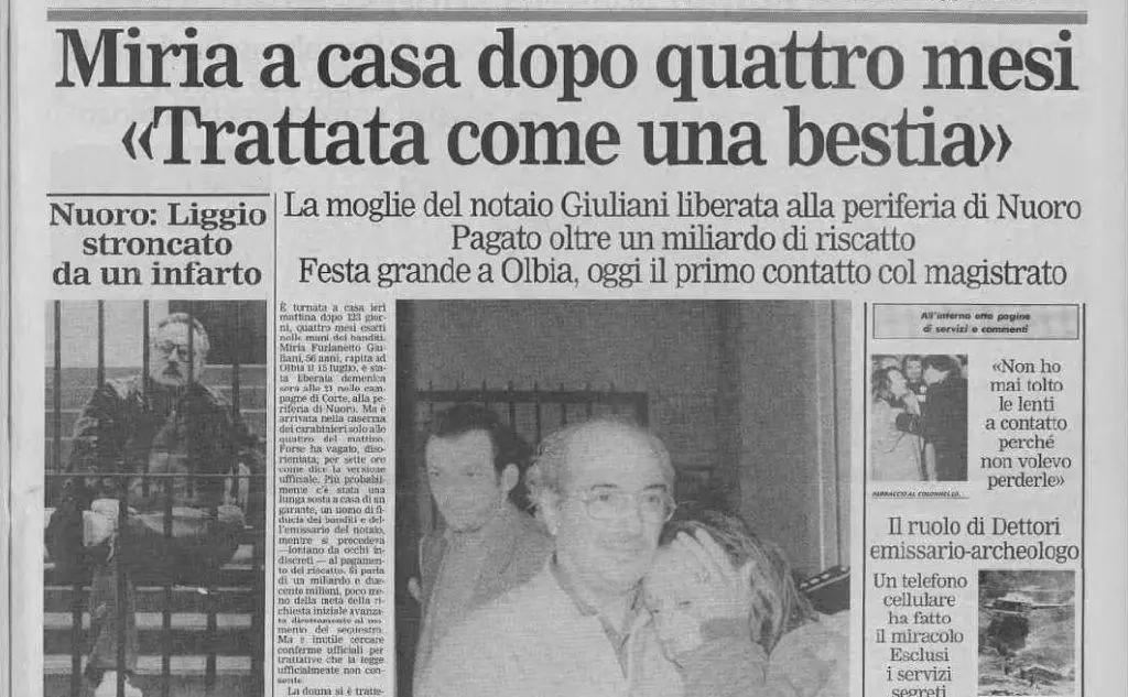 La liberazione a novembre 1993