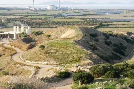 Monte Rosè, l'ex discarica di rifiuti solidi urbani (foto concessa)