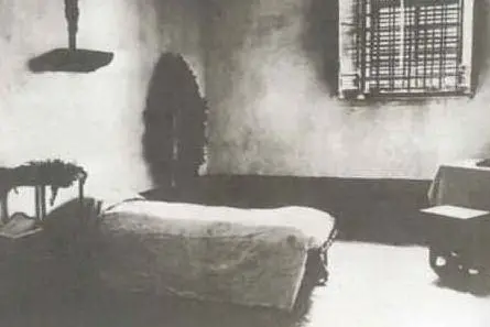 La cella del carcere di Turi dove fu imprigionato Antonio Gramsci