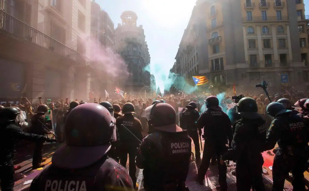 Poi lo scontro con i separatisti