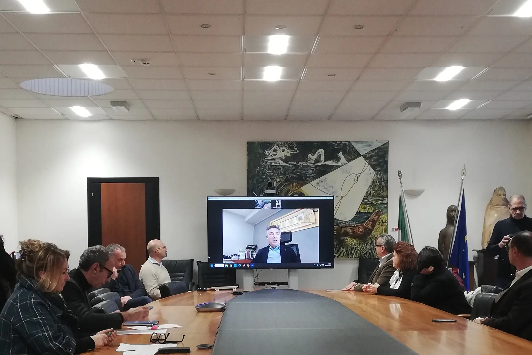 Sassari, firma dell'accordo (foto concessa)