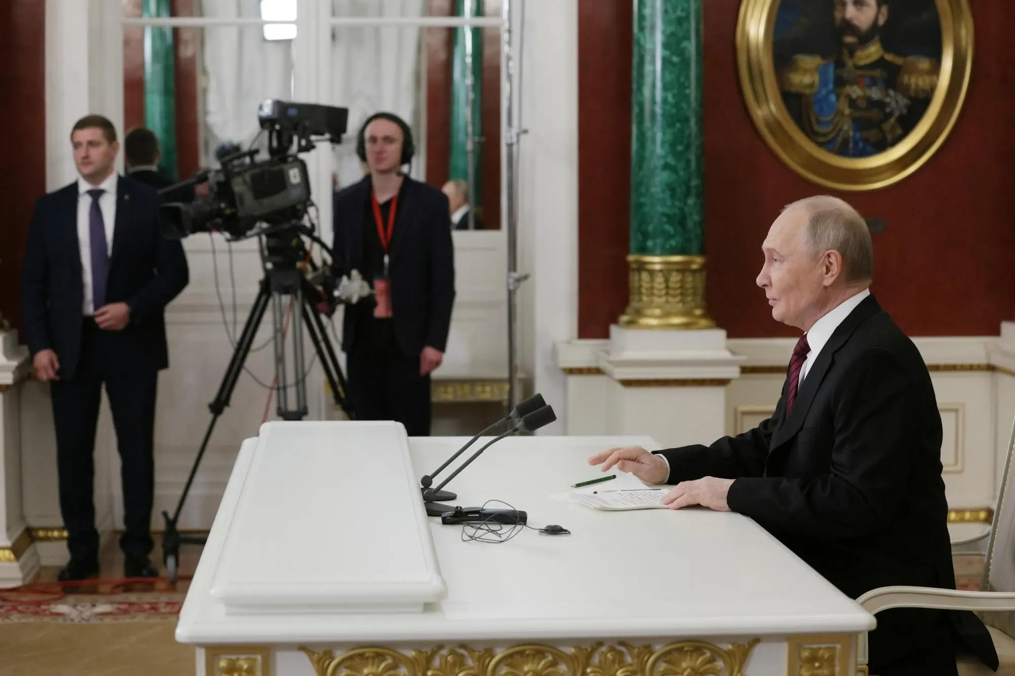 Vladimir Putin (foto Ansa/Epa)