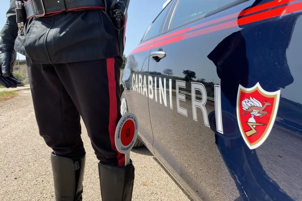 Armi e droga a Tertenia, il blitz dei carabinieri (foto concessa)