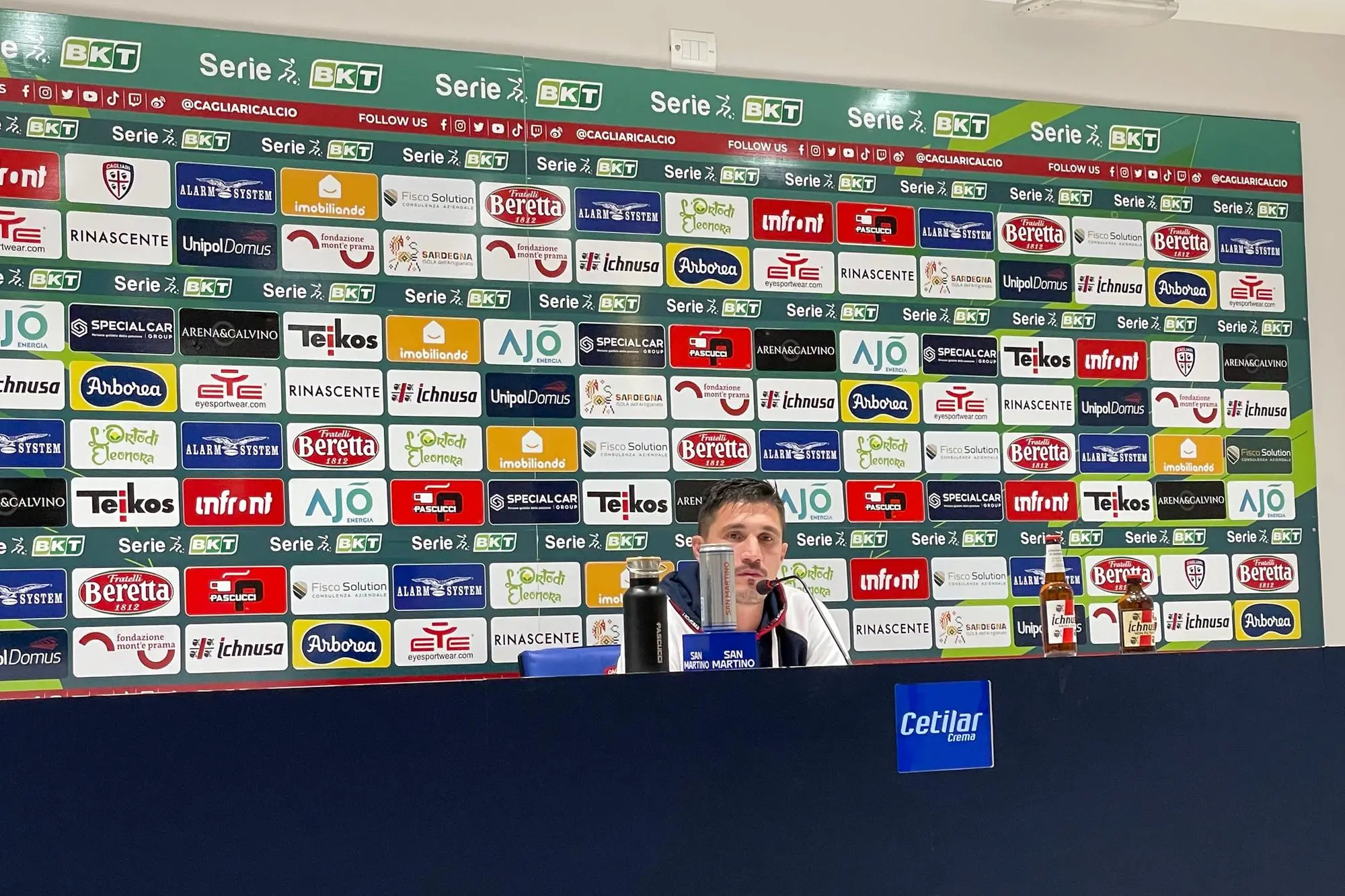 Fabio Pisacane, ora nello staff della Primavera del Cagliari dopo aver giocato in prima squadra dal 2015 al 2021 (foto Spignesi)