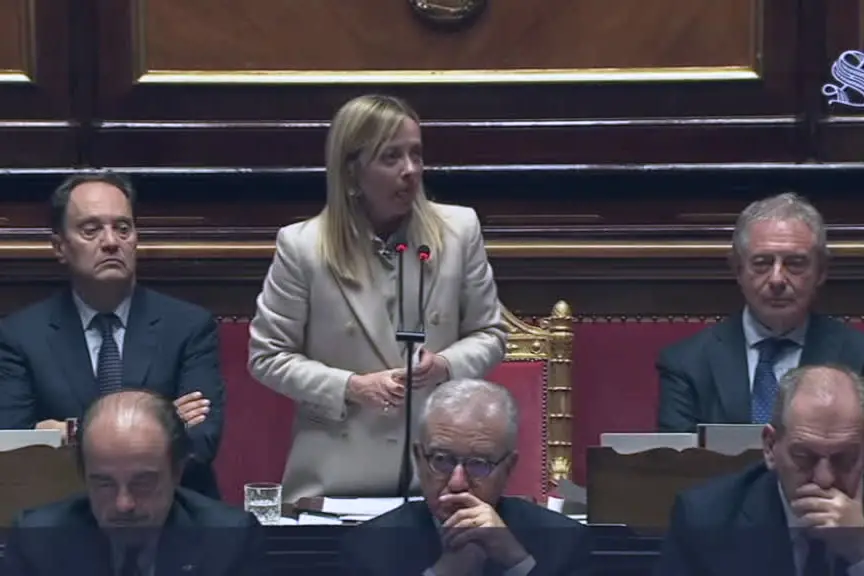 Open Arms, Meloni chiama applauso Senato per Salvini: gioia