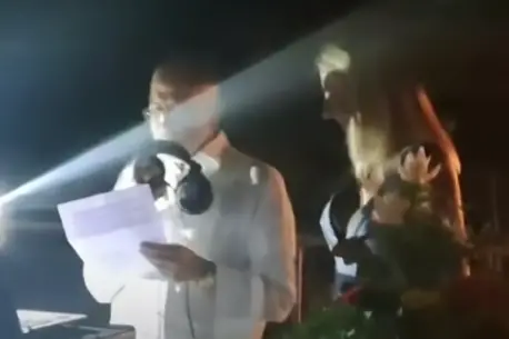 Il discorso (frame da video)