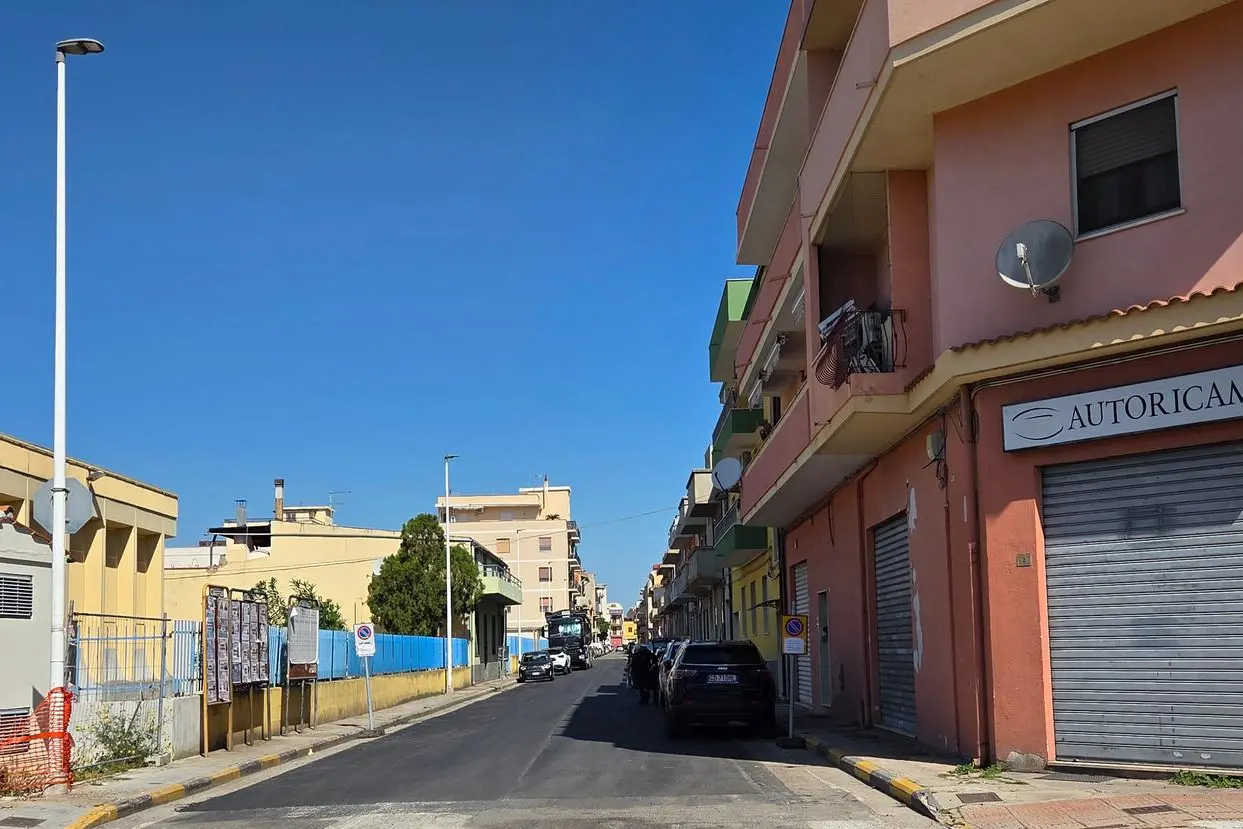 Via Botticelli asfaltata a nuovo (g. da.)