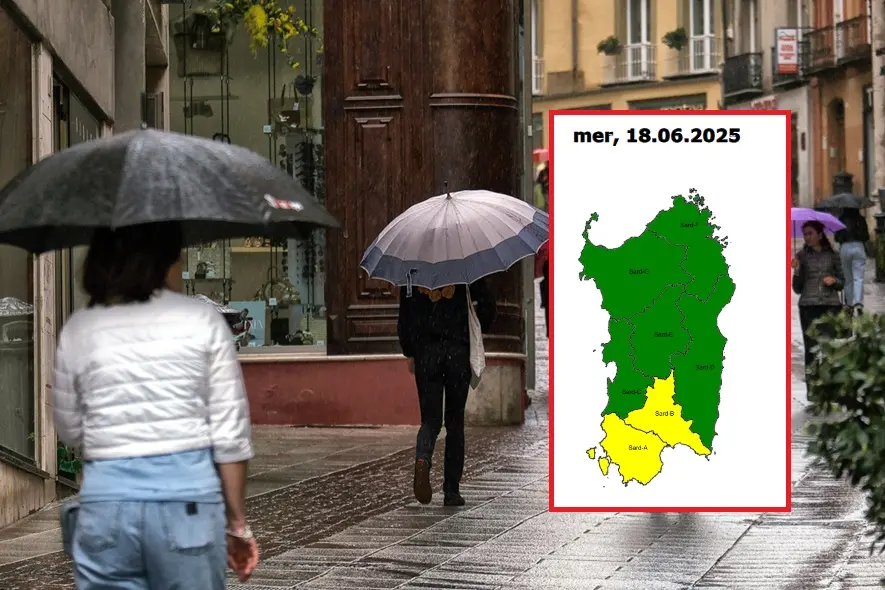 Allerta meteo in Sardegna