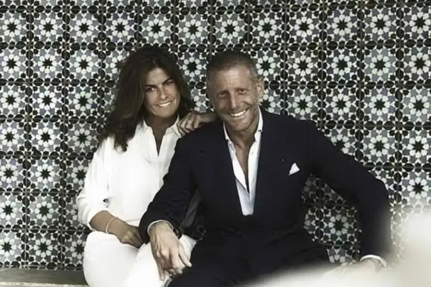 Lapo e Joana (da Twitter)