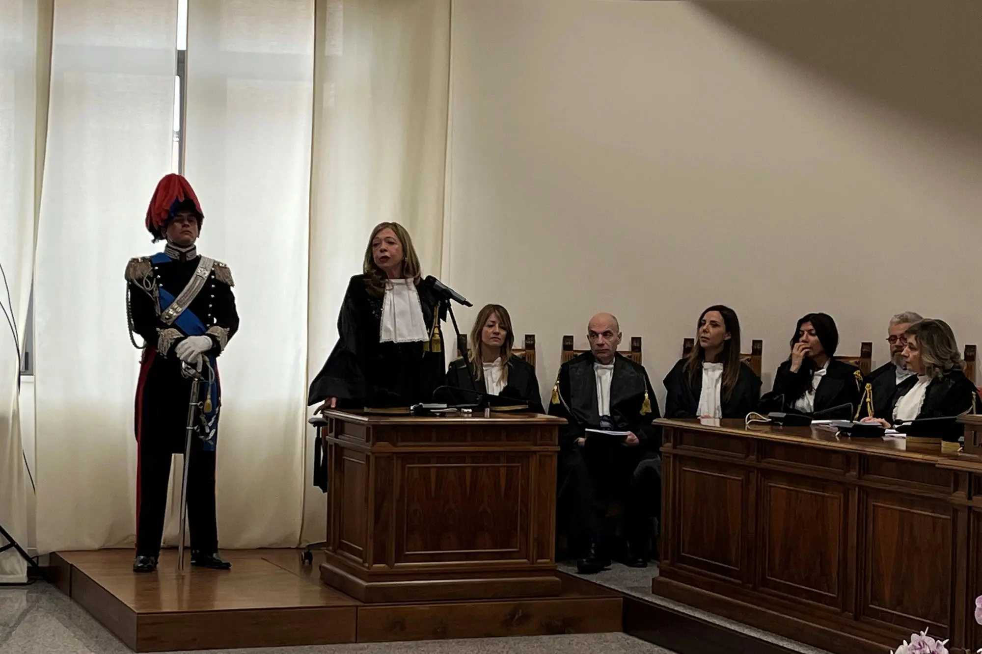 L'inaugurazione dell'anno giudiziario della Corte dei Conti di Cagliari