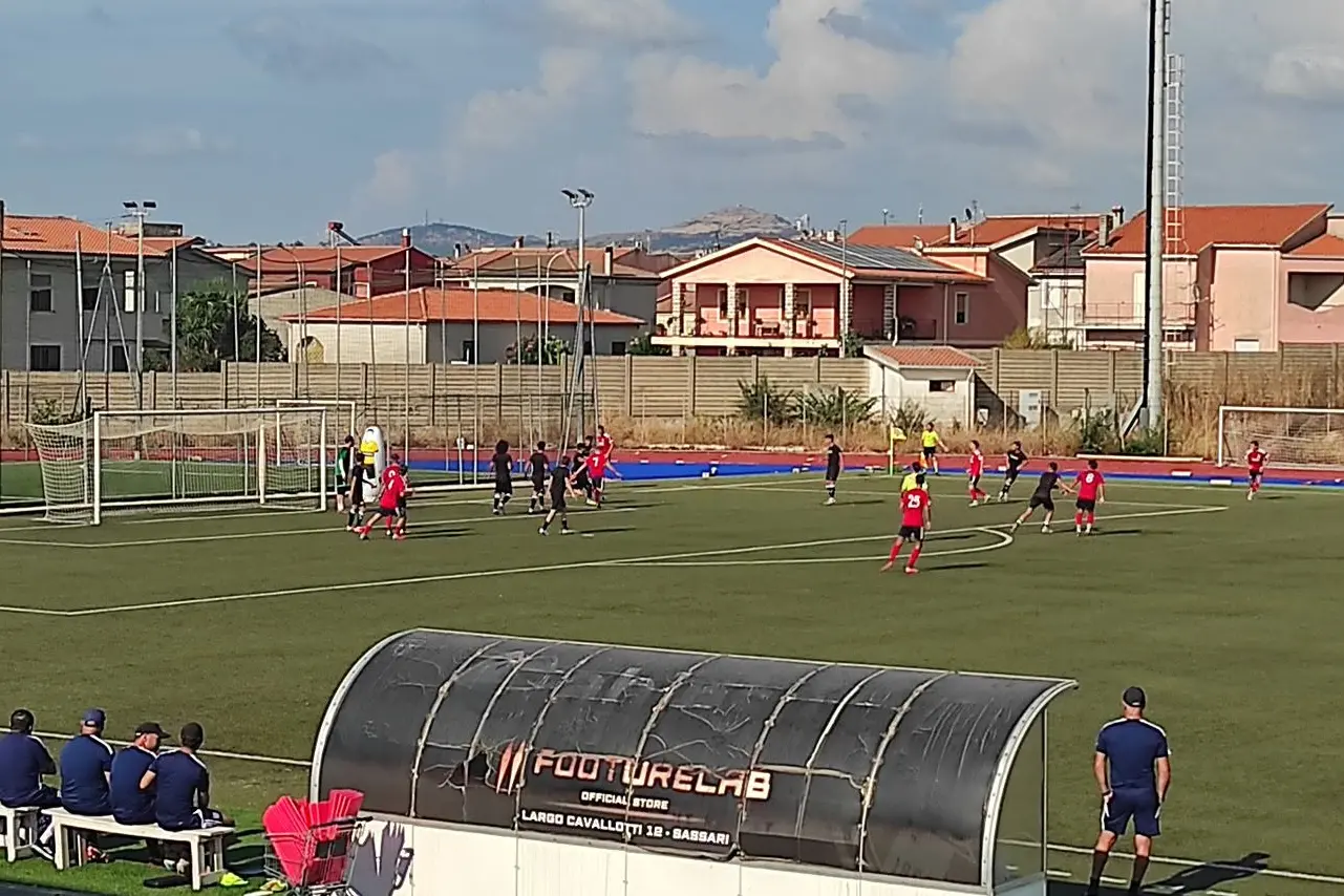 Un'azione di Ossese-Torres (foto G. Marras)