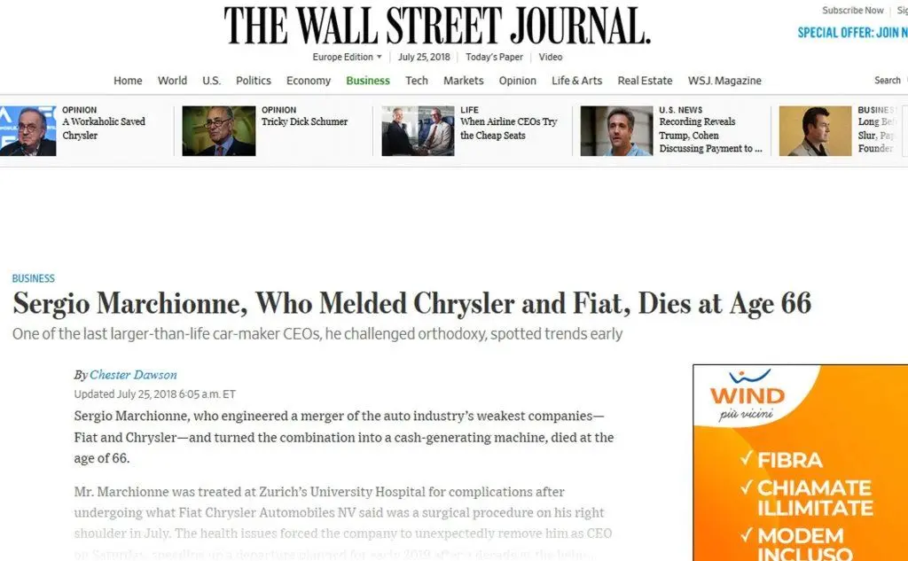 Il Wall Street Journal