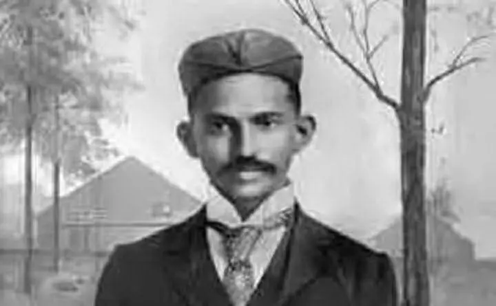 Da giovane il &quot;Mahatma&quot; studia in Sudafrica (foto Wikipedia)