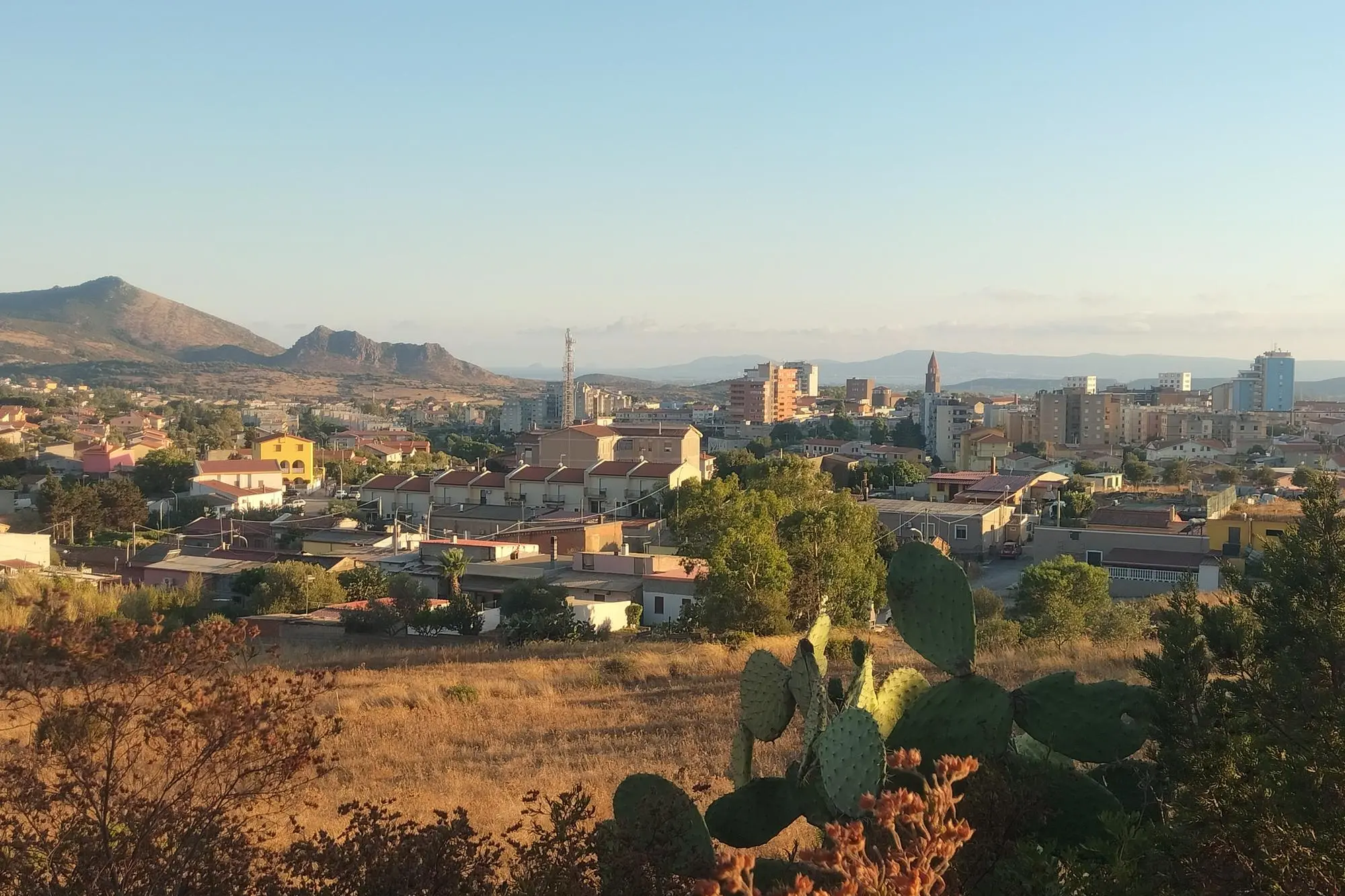 La città di Carbonia. (Foto Scano)