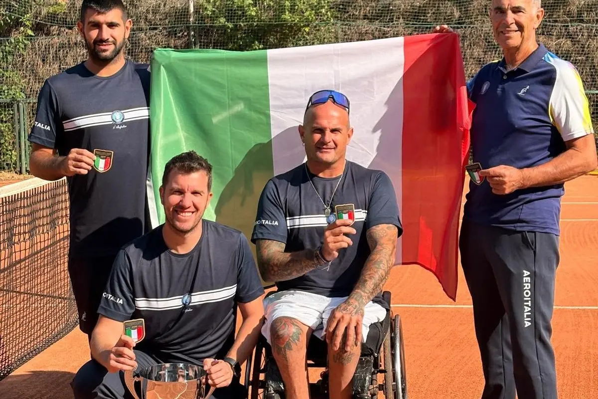 Premiazione per il Tc Terranova (foto concessa)