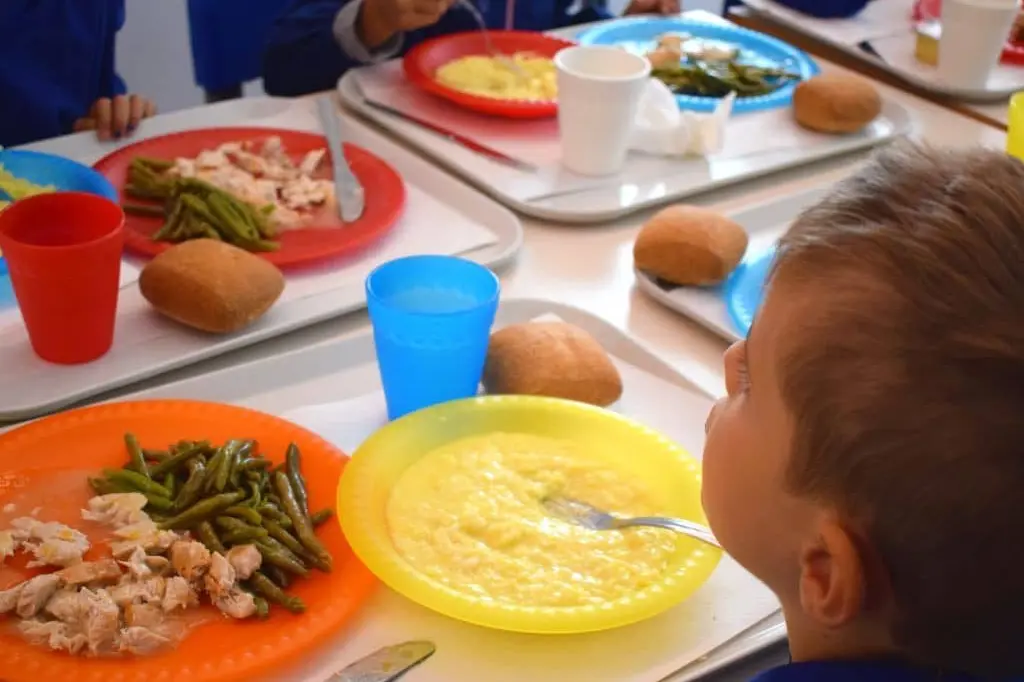 Una mensa scolastica (foto simbolo)