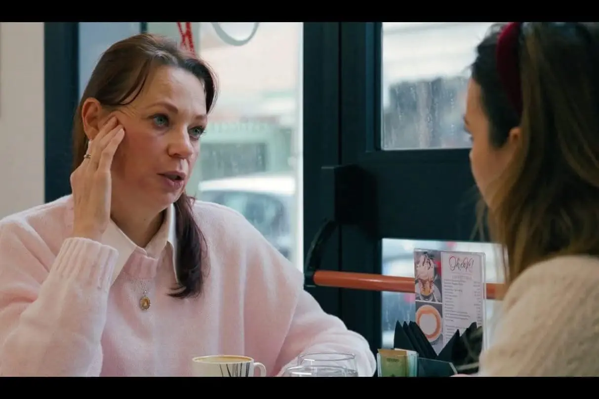 Olesya Gamotina, russa, in una scena del docufilm Donne in Avanti (foto Cittadini del Mondo odv)