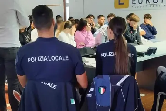 Corsi di Polizia locale (foto concessa)