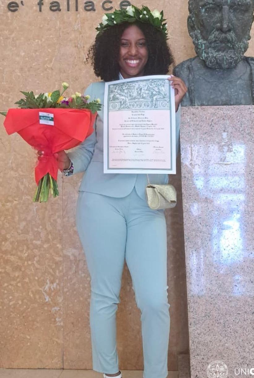 «La mia laurea, rivincita contro il razzismo»