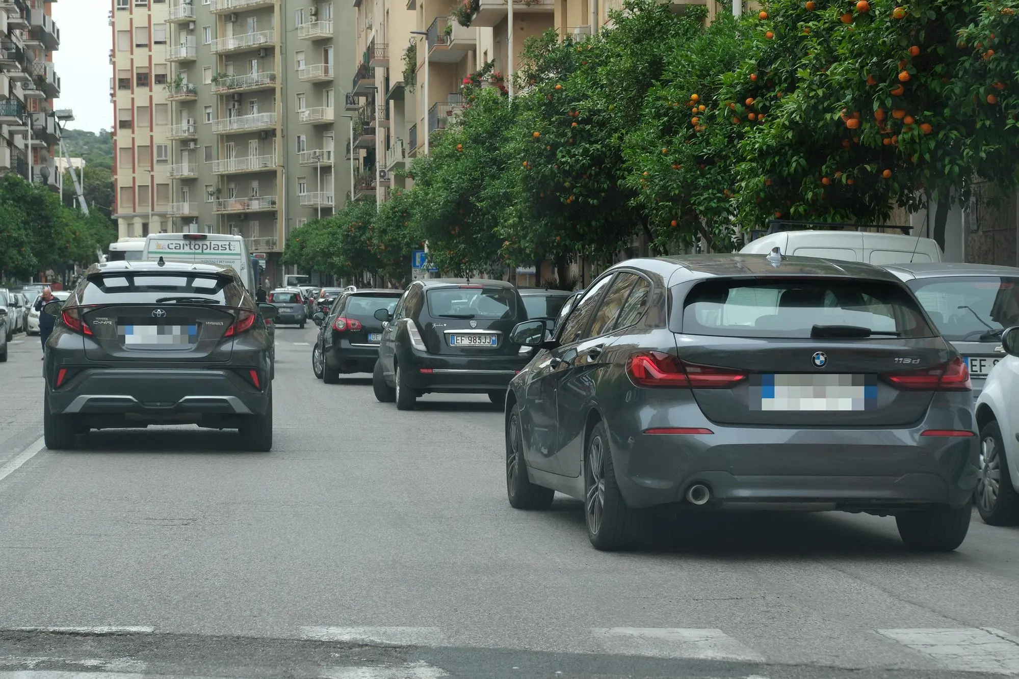 Caos auto a Cagliari (L'Unione Sarda)