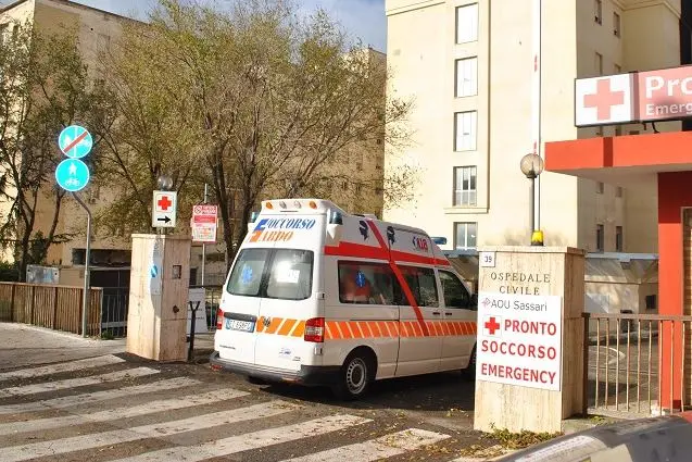 Pronto soccorso dell’ospedale Santissima Annunziata di Sassari