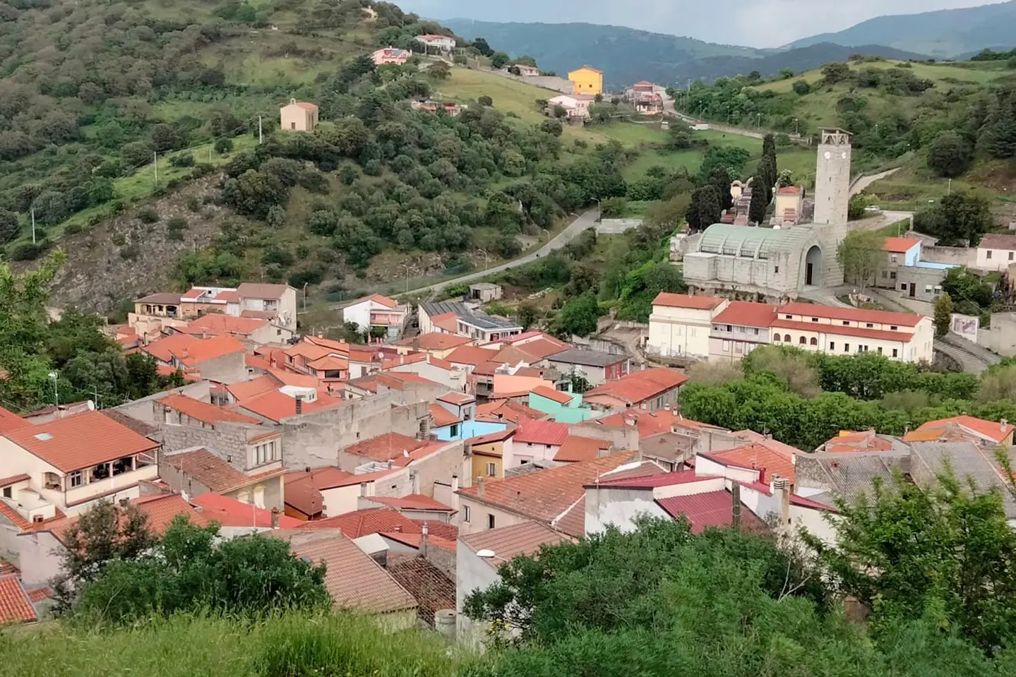 Scorcio di Nughedu San Nicolò (L'Unione Sarda - Caria)