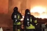 Intervento dei vigili del fuoco