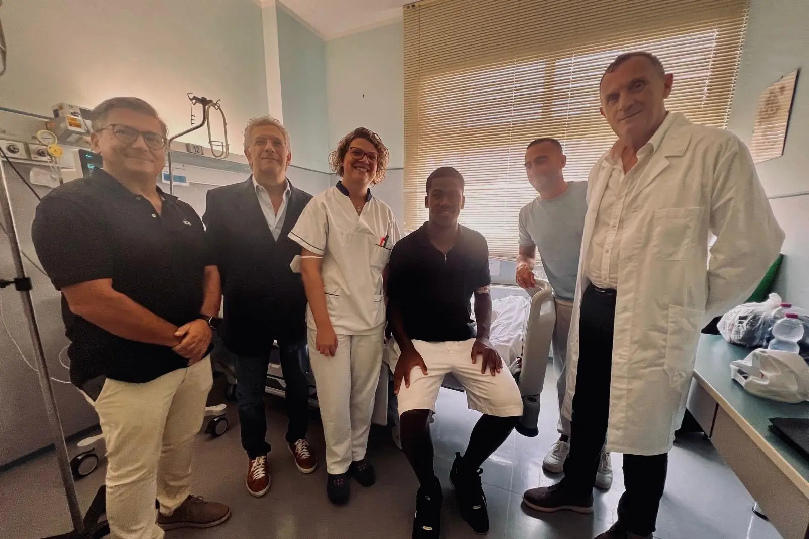 Yael Trepy all’ospedale di Sassari