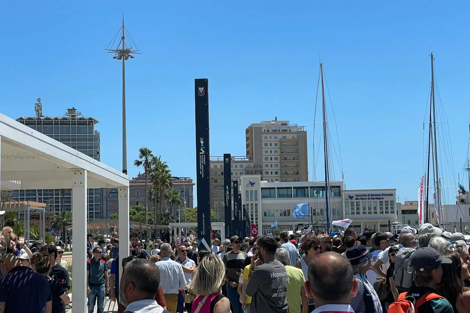 America’s Cup a Cagliari, al porto grande attesa per la seconda giornata