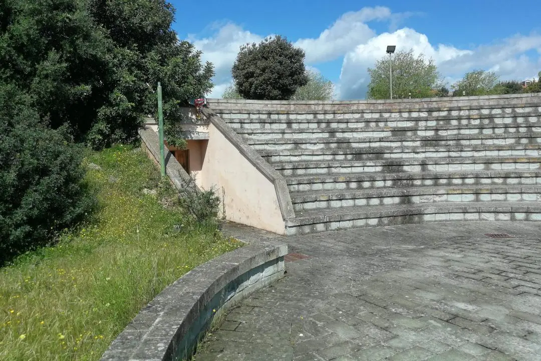L'anfiteatro di Sedilo (foto Orbana)