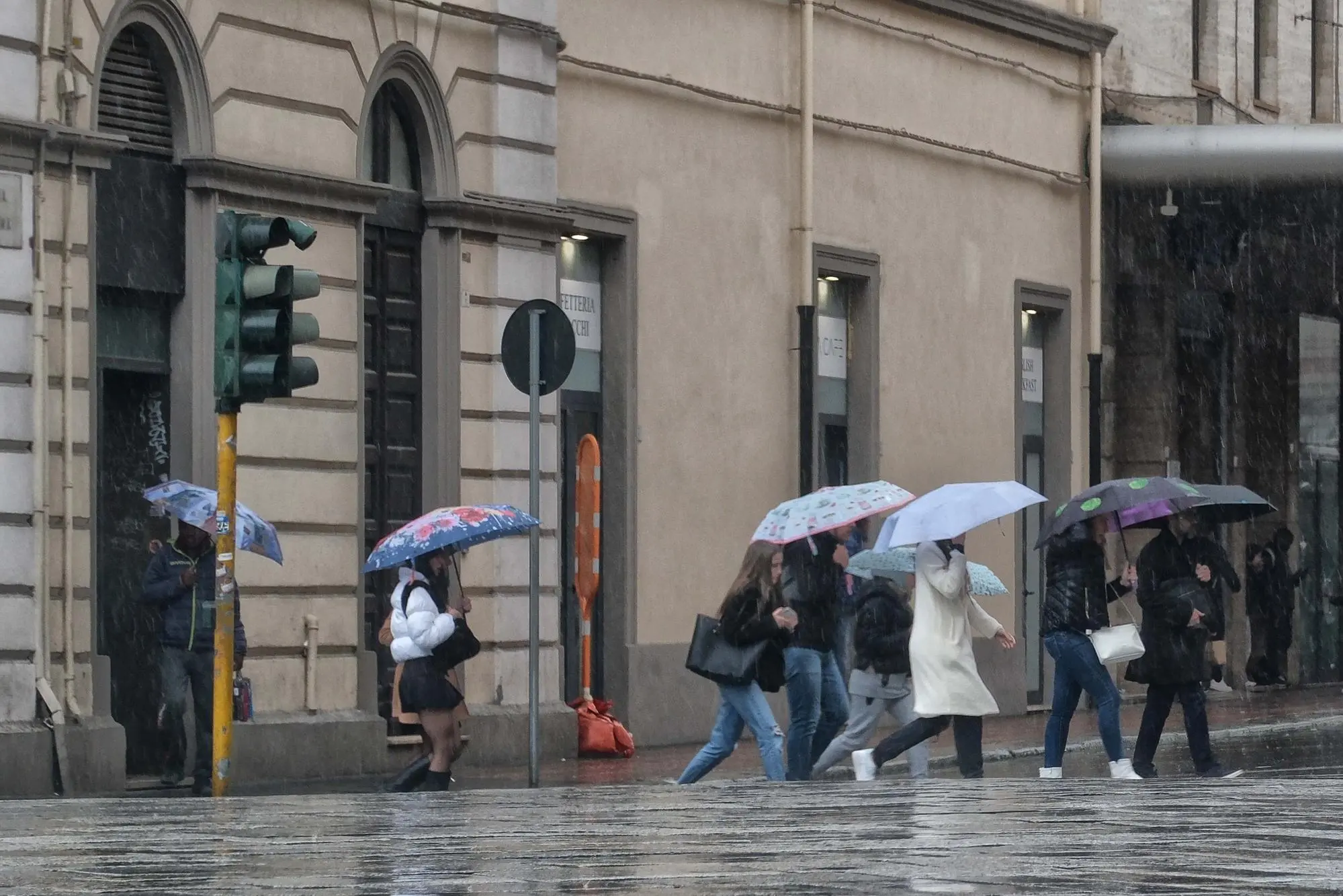 Maltempo a Cagliari (Archivio)