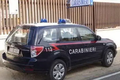 La stazione di Furtei (Foto Carabinieri)