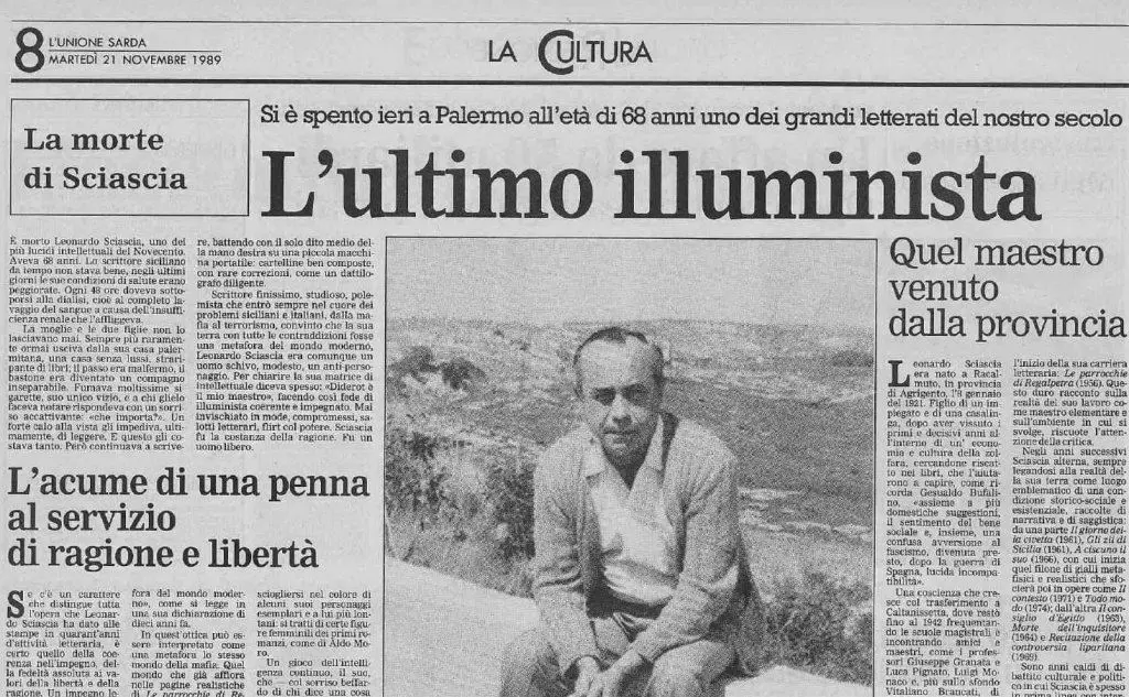 E sulle pagine interne del nostro giornale (le foto sono Wikipedia e L'Unione Sarda)