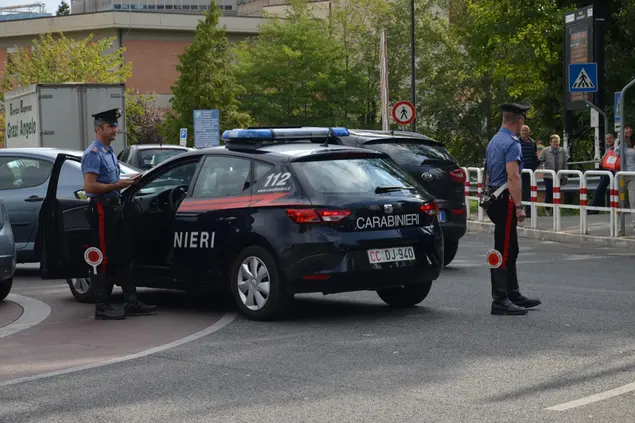Furto al Carrefour di San Sperate (foto carabinieri)