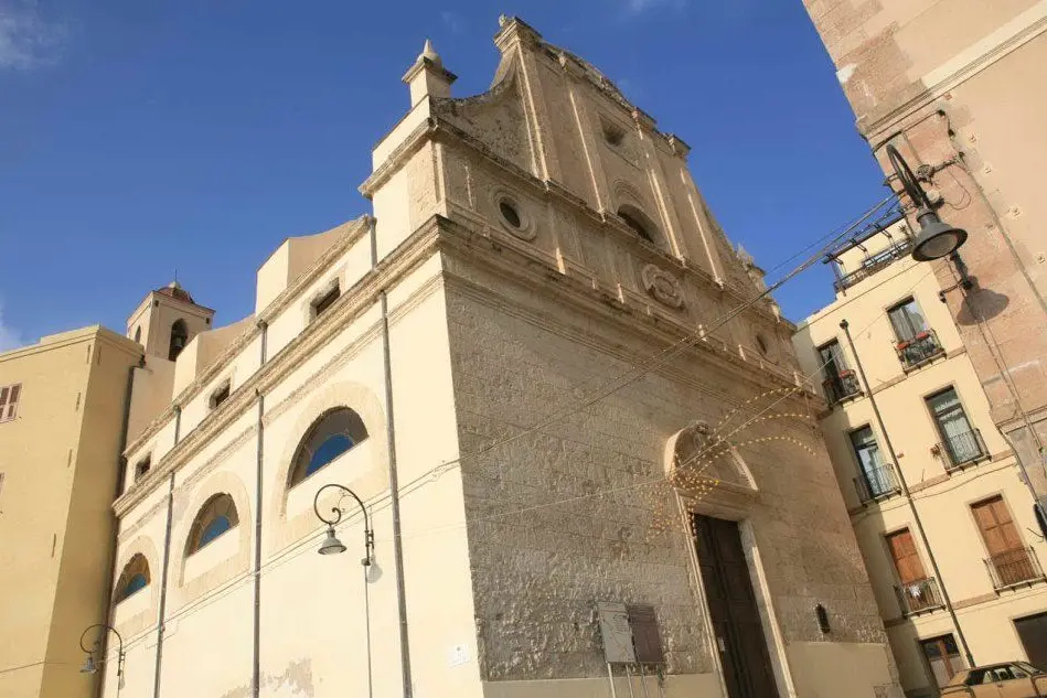 Santa Croce a Cagliari (Archivio L'Unione Sarda)