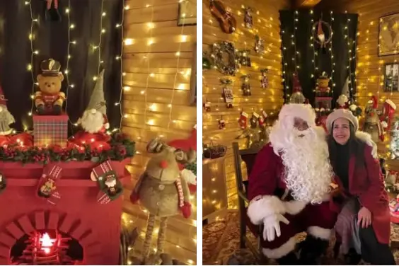 La Casetta di Babbo Natale a Porto Torres (foto concessa)