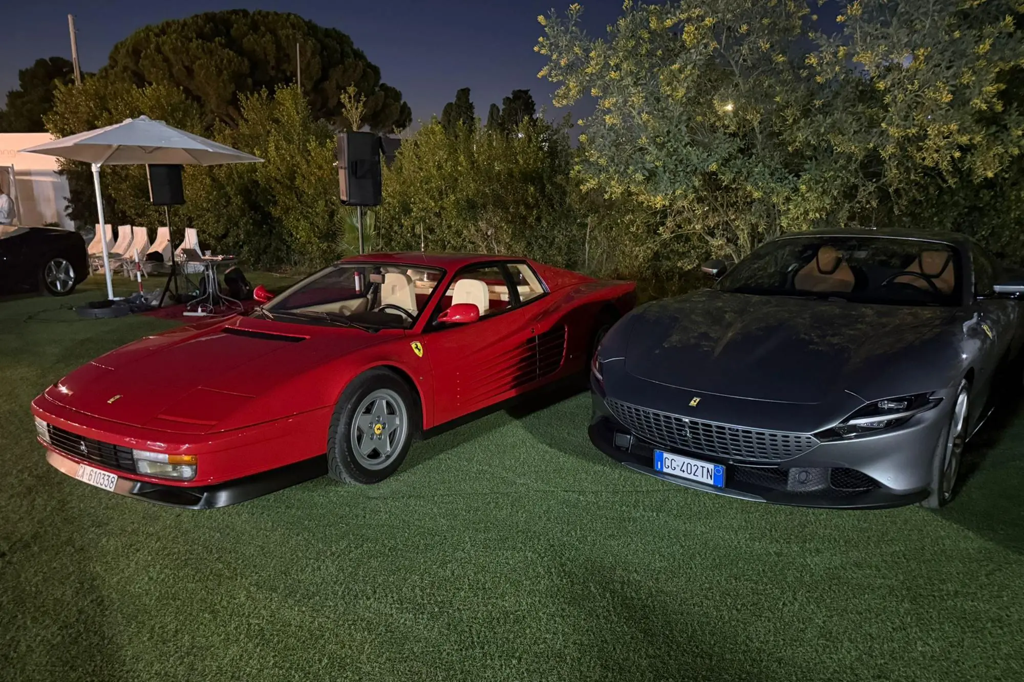 Cagliari, evento "Serata in rosso" (Foto Marco Scano)