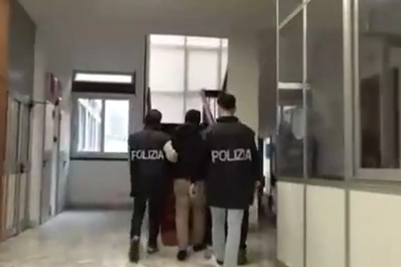 L'operazione compiuta dalla polizia