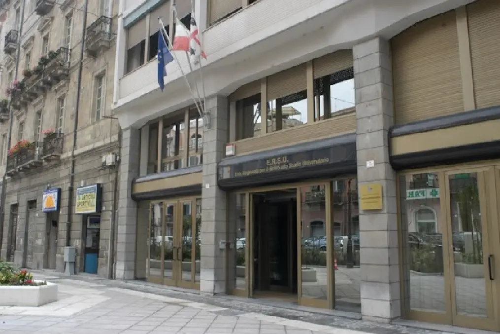 La sede dell'Ersu di Cagliari (L'Unione Sarda)