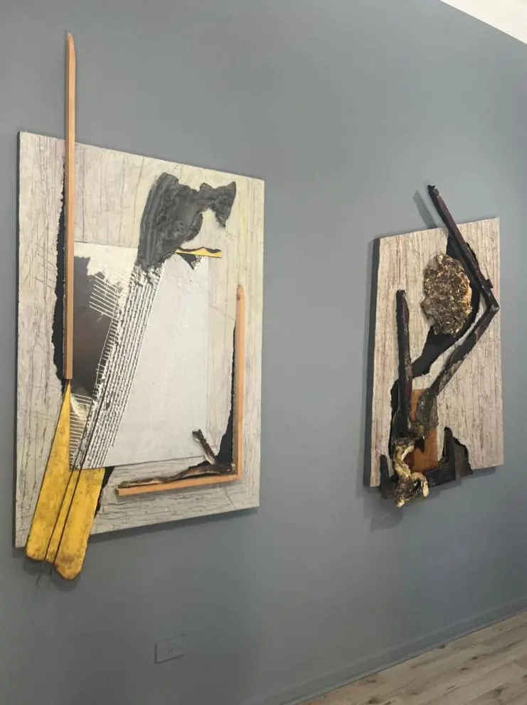 Le opere di Beppe Vargiu nella galleria di Chiara Manca