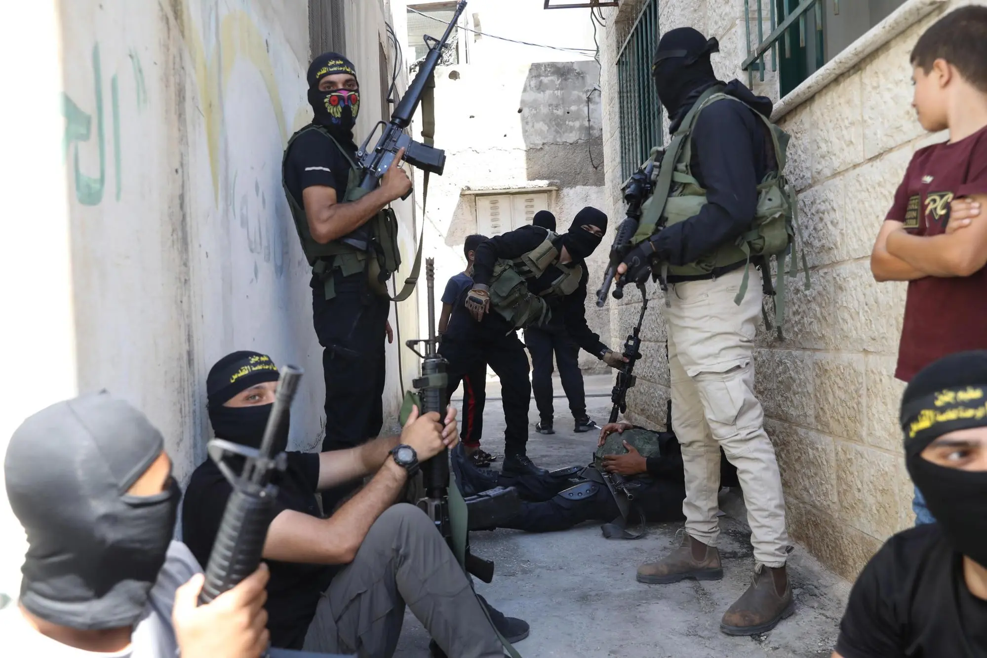 Militanti palestinesi (Ansa)