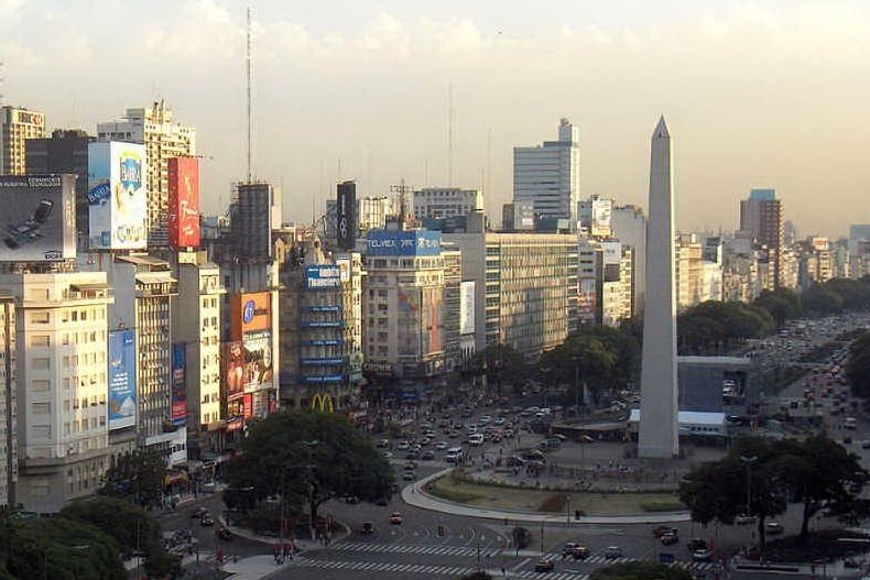 Panoramica della città di Buenos Aires (fonte Wikipedia)