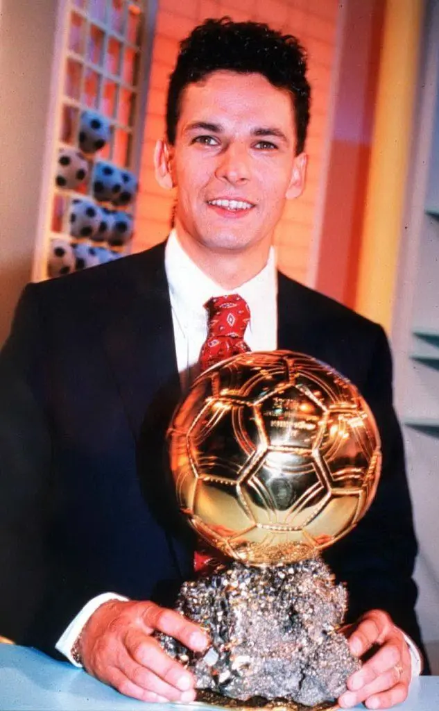 Nel 1993 Baggio vince il Pallone d'oro