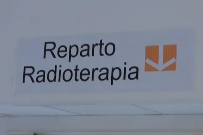 L'ingresso della Radioterapia del San Francesco di Nuoro