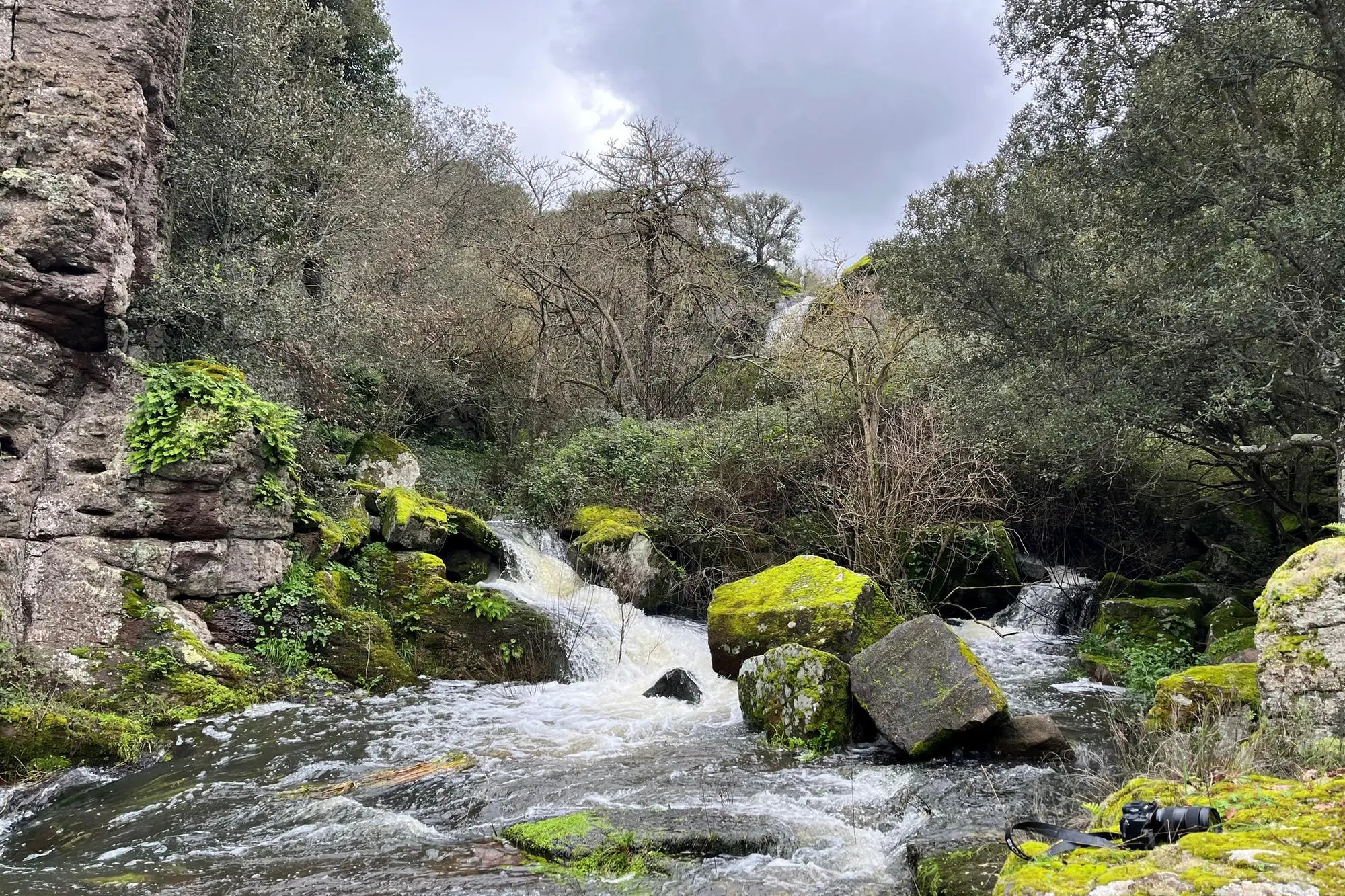 Erula, la cascata di Chirralza