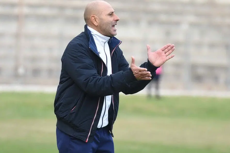 Aldo Gardini, allenatore della Torres (foto L'Unione Sarda - Calvi)