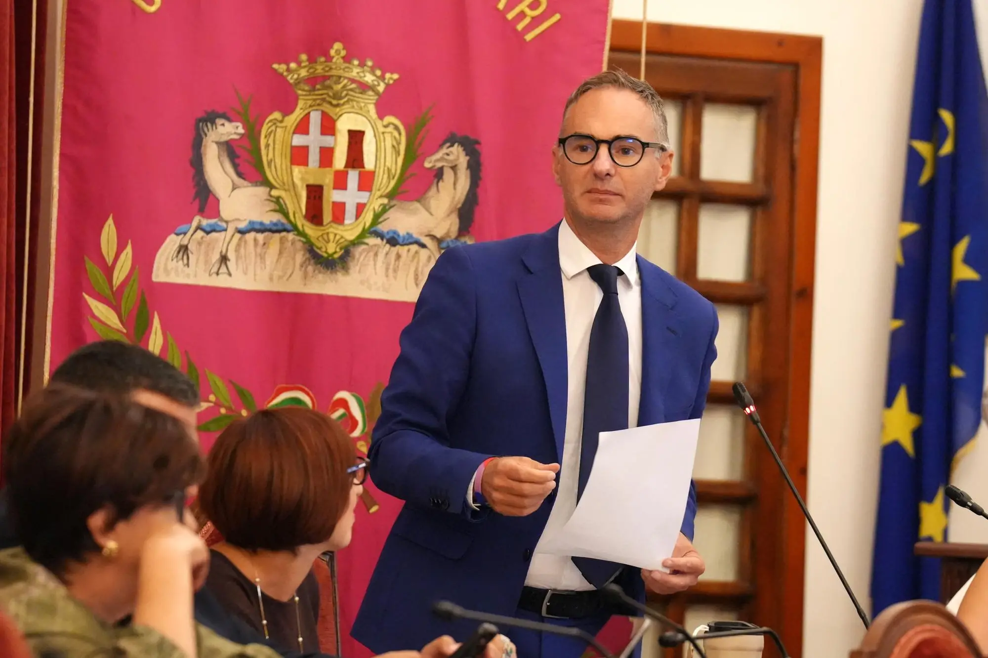 L'assessore Giuseppe Masala