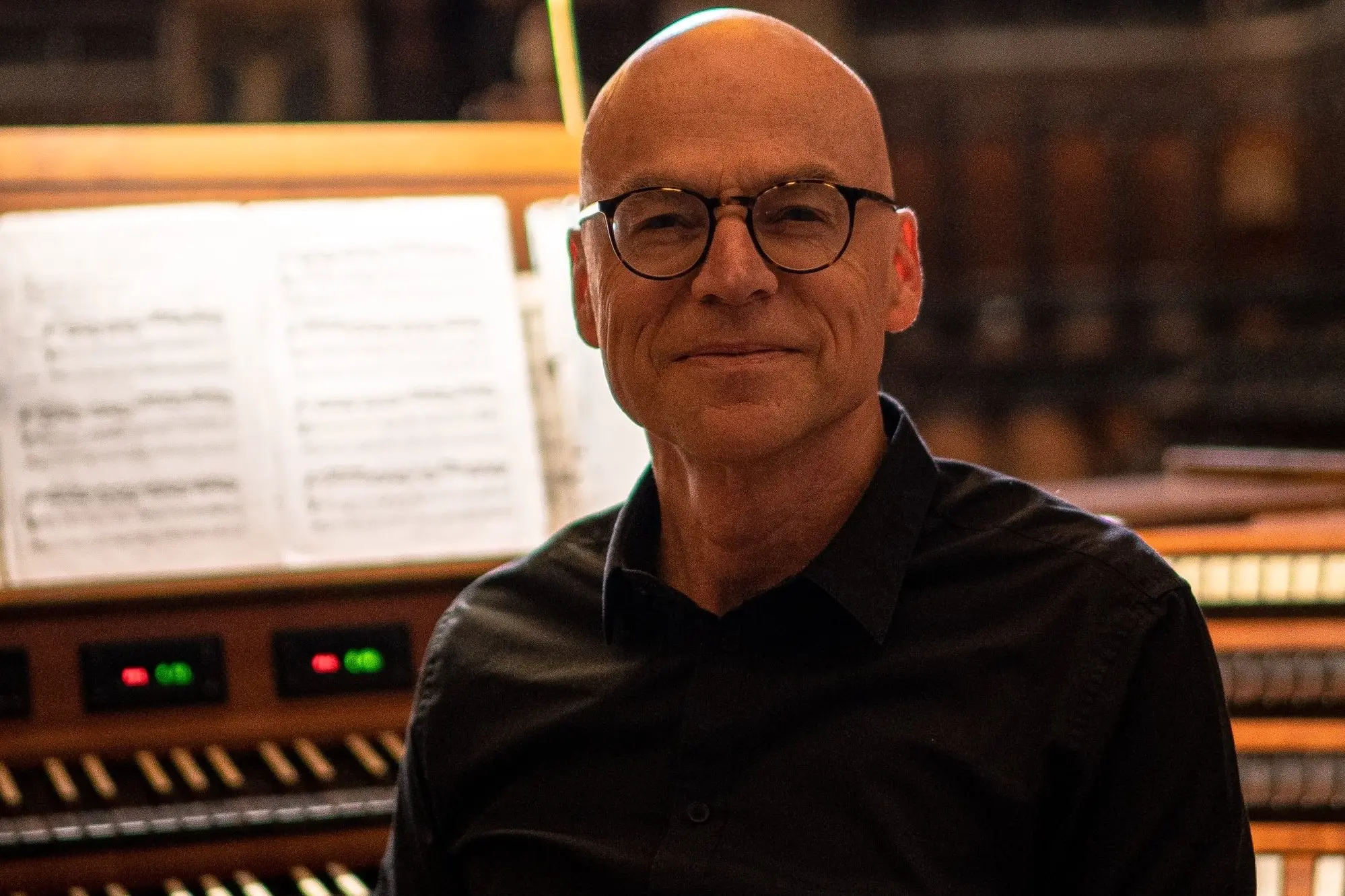 L'organista Johannes Skudlik